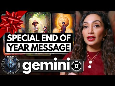 GEMINI ♊︎ "You Should Watch This Before The Year Ends!" 🐞 Gemini Sign ☾₊‧⁺˖⋆