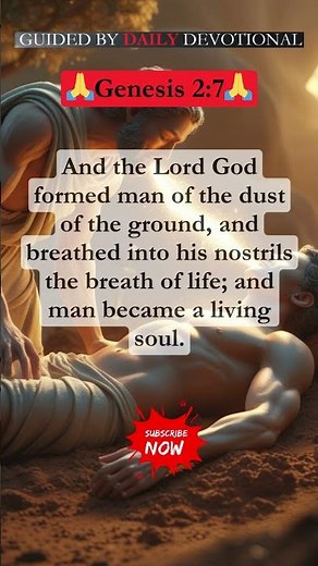 Genesis 2:7 — The Breath of Life