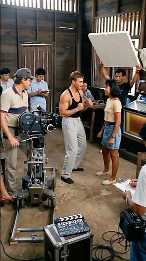 Kickboxer (1989) Detrás de Cámaras 🥊 Así entrenaba Van Damme #Shorts