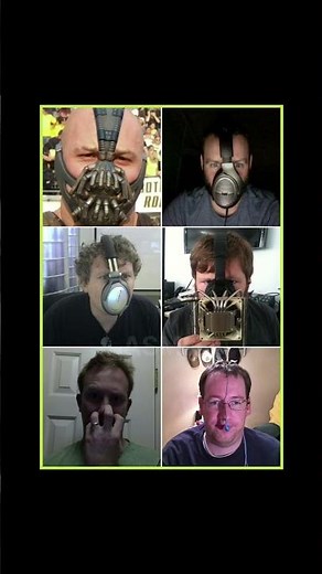 #audio When You Try to Become Bane at Home 😂 | DIY Mask Fails
