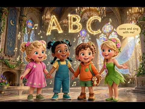 ABC Song with Fairies 🧚✨ Learn Alphabet in the Magic Castle | Fun Kids Songs & Nursery Rhymes