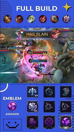 FULL BUILD TOP GLOBAL ALUCARD #shorts