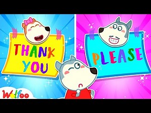 Wolfoo Learns to Say Please and Thank You With Dad | Learn Good Habits for Kids | Wolfoo The Best