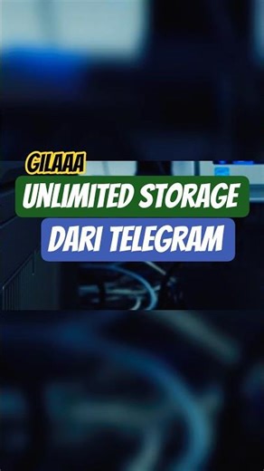 Fitur OP telegram "Unlimited Cloud Storage" #android #tutorial #shorts