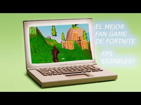 PROBE EL MEJOR FAN GAME DE FORTNITE EN UNA NETBOOK CONECTAR IGUALDAD #fortnite #fortniteclips