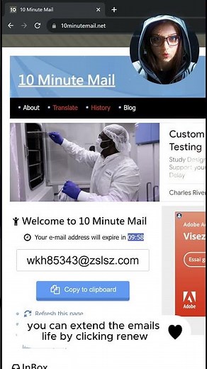 📧10MinuteMail: Hassle-Free Emailing!🕒