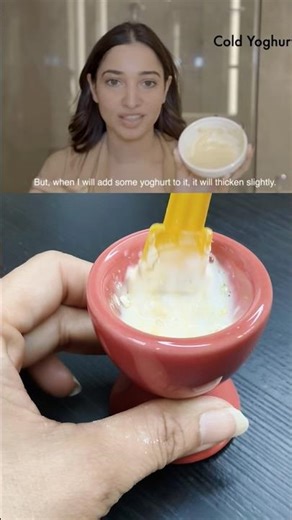 Tamannah Bhatia’s hydrating face mask#youtubeshorts#skincare#trendingshorts#shorts #celebrity #viral