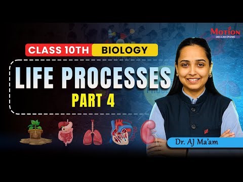 Life Processes Part 4 | ONE SHOT Revision | Dr. AJ Ma’am | Class 10 Biology