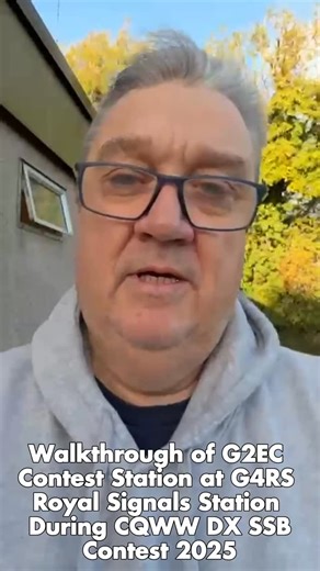 Walkthrough of G2EC Contest Station at G4RS Royal Signals Station during CQWW DX SSB Contest! Chris Colclough G1VDP gives a tour of G2EC Contest Station at G4RS Royal Signals Amateur Radio Society HQ at Blandford in Dorset during CQWW DX SSB Contest (25th -26th October). He gives a tour of the operating area and shows the antenna arrangement used for the contest. #AmateurRadio, #HamRadio, #CQWW, #ContestStation, #DXing, #G2EC, #G4RS, #RoyalSignalsAmateurRadioSociety, #Icom, #IcomUK, #RadioLife. 