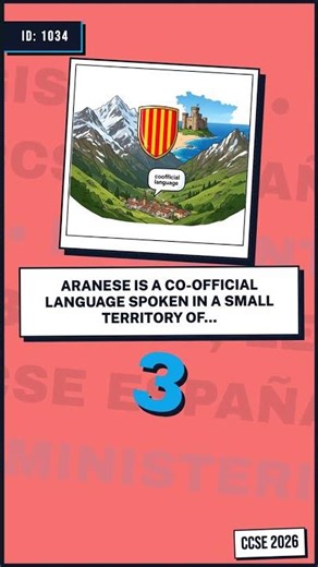 Where is Aranese spoken in Spain? 🇪🇸 CCSE 2026