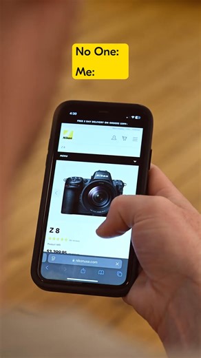 28K views · 228 reactions | Guilty.  Shop the Z 8, NIKKOR Z 100-400mm f/4.5-5.6 VR S and so many other lenses, on sale, today! bit.ly/43fKQ0O | Nikon | Facebook