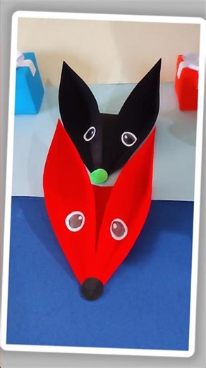 AMAZING Origami Wolf Creation! | shorts. | diy. #origami #diy #shorts #trending