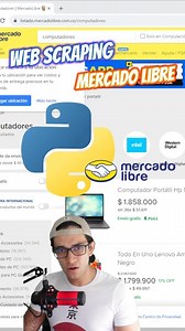 Web scraping a MercadoLibre #webscraping #programacion #python | Pildoras de programación