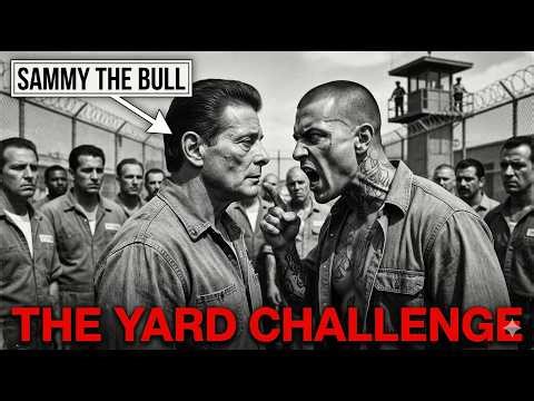 Prisoner Challenged Sammy The Bull In The Yard — 5 Minutes Later Guards Rushed In