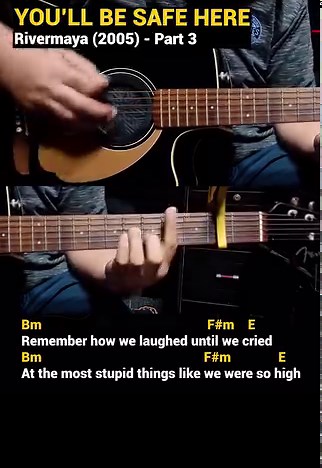 You’ll Be Safe Here - Rivermaya (2005) Easy Guitar Chords Tutorial with Lyrics Part 3 SHORTS REELS 🎸🎸🎸 #DocOTEPStudio #Guitar #GuitarTutorial #ChordsAndLyrics | Doc OTEP Studio
