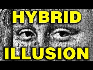 Hybrid Image Optical Illusion (Photoshop Tutorial)