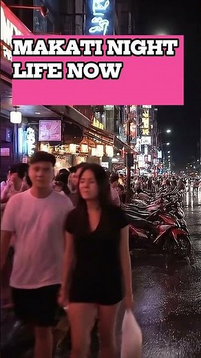 Walking Tour in Makati Nightlife 🌃 | Streets, Lights & Vibes 2025