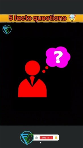 5 facts questions 🤯 #shorts #facts #ytshorts #viral #youtubeshorts #trending #amazingfacts