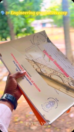 PVPIT 🎓 on Instagram: "Engineering graphics #viral #pvpit #reel #college #trending #love #trending #graphics #engineering"
