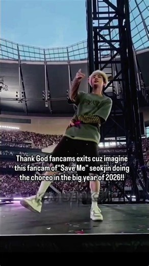 Watching Seokjin absolutely own the choreography on the massive 2026tour stops is the ultimate flex💜