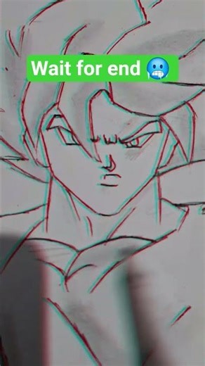 drawing goku ssj 2☠️#animedrawing