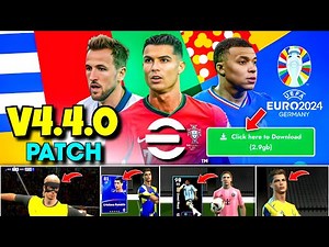 Download PATCH eFootball 2025 Mobile v4.4.0 | EURO 25 Full Licensed Patch for Andriod & iOS