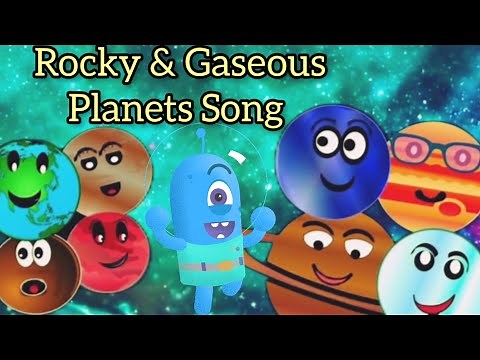 Rocky &Gaseous planets/Planets Song/SolarSystem/Solid&gas planets