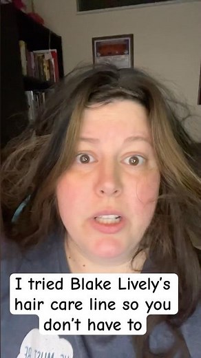 I tried Blake Lively’s hair care line so you don’t have to. #blakelivelydrama #justinbaldoni