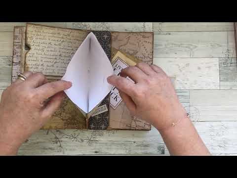 Craft with me a Tim Holtz Travel/Folio/Journal