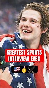 Greatest Interview in Olympics History🇺🇸🦅