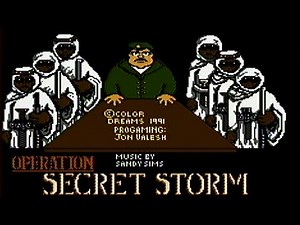 Operation Secret Storm (Color Dreams, 1991) - NES Gameplay