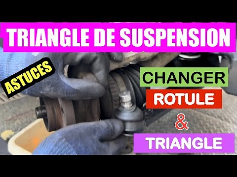 Peugeot 206 : Changer facilement des triangles de suspension (ASTUCES À CONNAÎTRE)