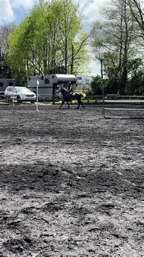 Best little pony jumping mega yesterday all ready for foxton an her first 105 this weekend ❤️#ponies #showjumping #jumping