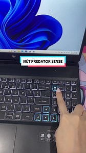 Khám Phá Nút Predator Sense trên Laptop Gaming Acer