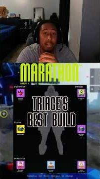 TRIAGE’S BEST BUILD | Marathon Beta #Marathongame #bestbuild #triage