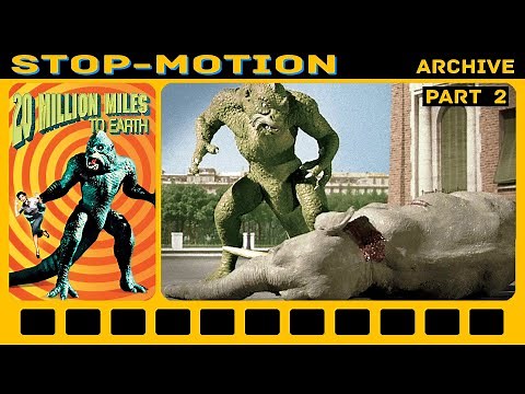 20 Million Miles to Earth (1957) Stop-Motion shots PART 2