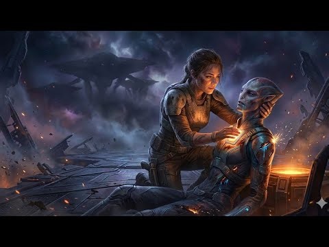 She Helped an Injured Alien Pilot, Unaware His Family Commanded Deadliest Armada | Sci Fi Story!!