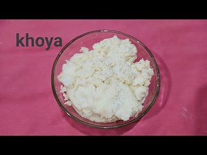 Fresh milk khoya recipe | khoya recipe | 1 litre milk khoya recipe