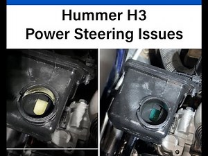 Hummer H3 Power Steering Issue *Noise Fixed*