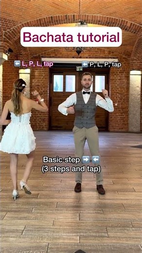 Bachata tutorial for your first dance 💃🕺 #bachatadance - Dance From Home - Wedding Dance Online (2