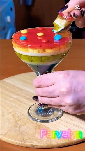Colorful Single-Serve Dessert for Kids’ Birthday Parties 🎉🍭 | Fun & Easy Jelly #Shorts