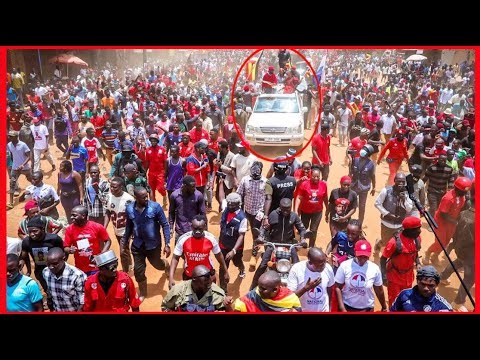 LIVE: H.E BOBI WINE IN MITYANA CAMPAIGN - DAY 7 #bobiwine #nup