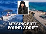 Moment Brit desperately signals for help after drifting for five days