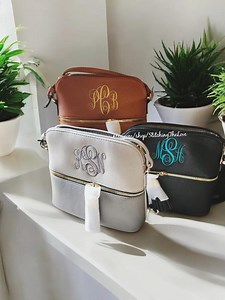 Monogrammed Crossbody Purse|crossbody Purses|personalized Purse|free Ship|personalized Purses|purse for Her|embroidered Purses|purses| - Etsy