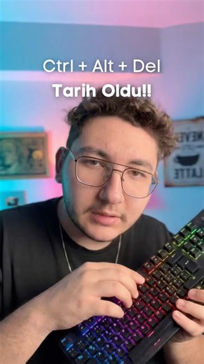 Ctrl + Alt + Del is history!