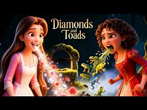 Diamonds and Toads | A Tragic Story of Kindness and Vanity | English Bedtime Story