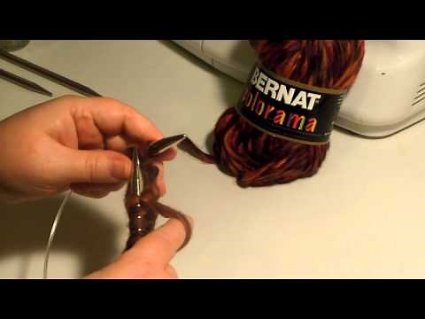 Straight Knitting with Circular Knitting Needles