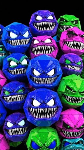 Electric Hive | Grotesque Neon Geometry | Infinite Horror Loop (8K ASMR)