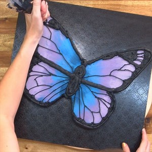 384K views · 3.9K reactions | Loving the ombre colours in this easy butterfly cake. | Cake Style | Facebook