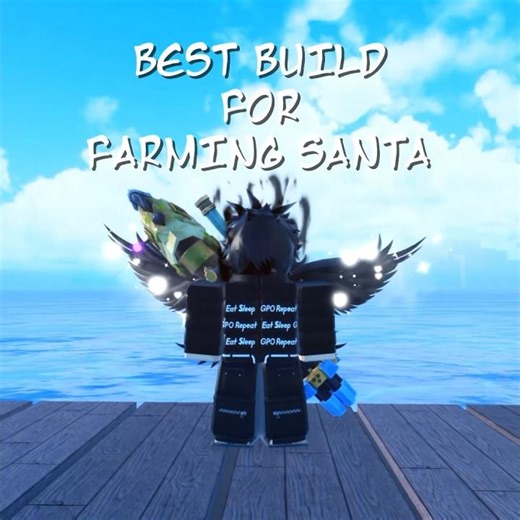 best build to use in farming santa in GPO Roblox #fyp #gpo #grandpieceonline #roblox